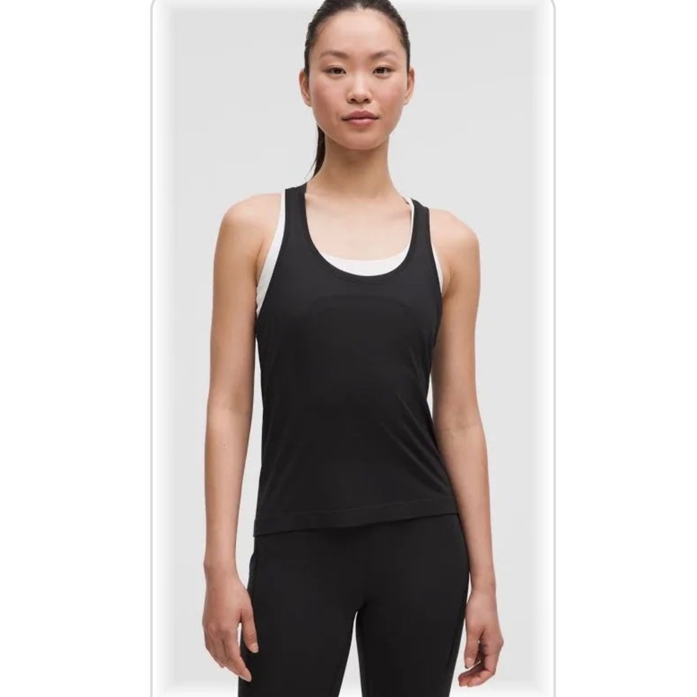 Lululemon Swiftly Tech Racerback Tank Top 2.0 Black Womens Activewear